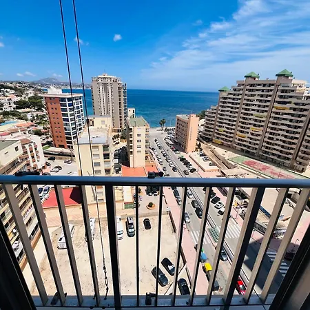 Apartamento Con Vistas Al Mar Impresionantes A 5 Min De La Playa Aire Wifi Parking Comunitario Calpe
