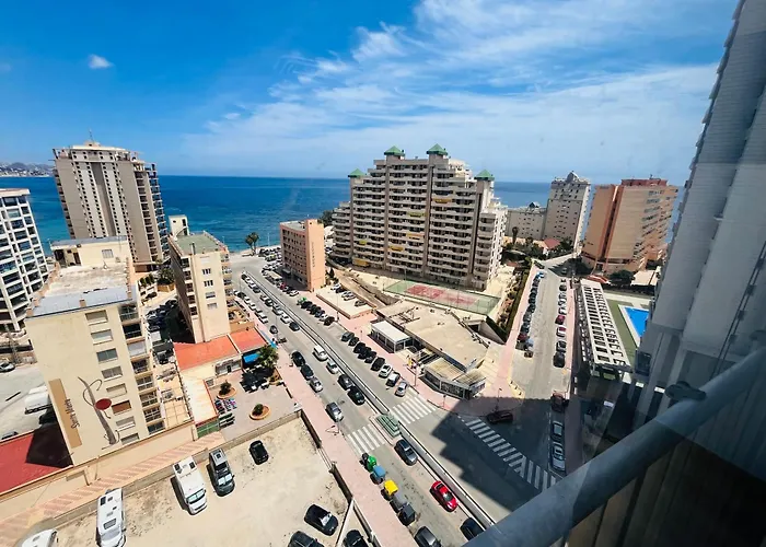 Con Vistas Al Mar Impresionantes A 5 Min De La Playa Aire Wifi Parking Comunitario * Calp